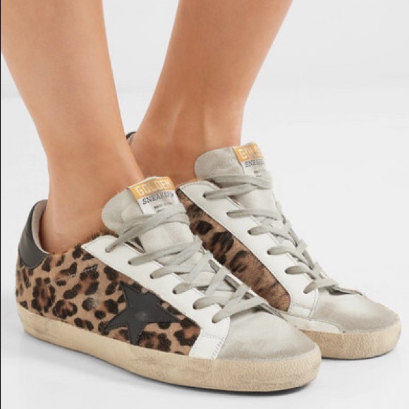 golden goose superstar leopard